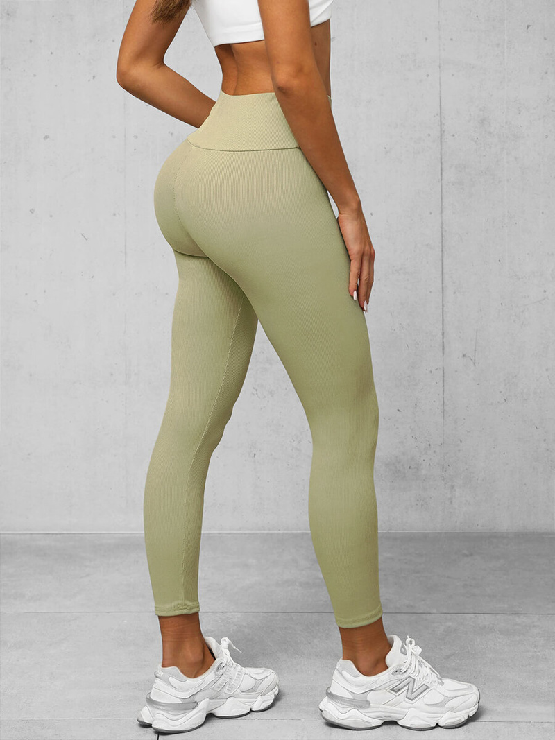 Leggings para mujer verde oliva OZONEE O/ZCH2280