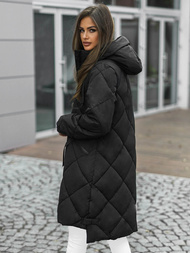 Chaqueta de mujer negra OZONEE JS/5M3168/392Z