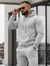 Chándal de hombre gris OZONEE JS/68C10381/2Z