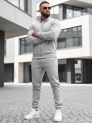 Chándal de hombre gris OZONEE JS/68C10385/2