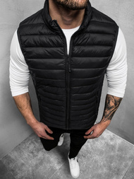Chaleco de hombre negra OZONEE JS/LY32Z