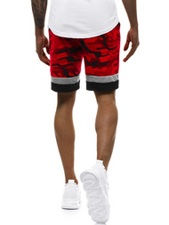 Pantalón corto de hombre rojo JS/KK300152