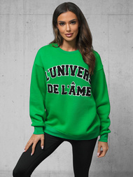 Sudadera de verde OZONEE O/SWE23055