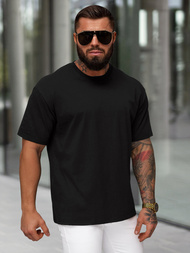 Camiseta de hombre negras OZONEE JS/67T1298/3