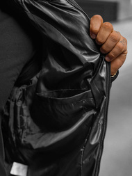 Chaqueta de hombre negra OZONEE O/M795Z