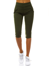 Leggings para mujer caqui OZONEE JS/1041/B7