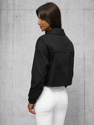 Chaqueta de mujer negra OZONEE O/G118Z