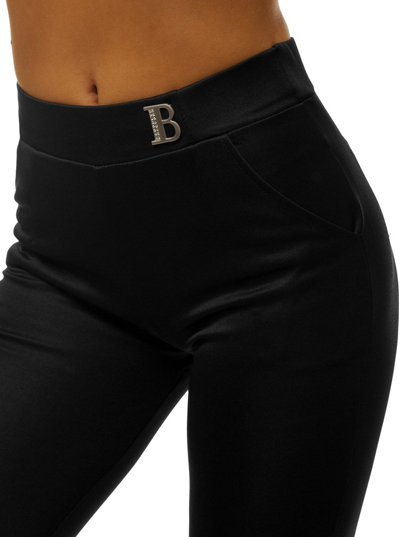 Leggings para mujer negras OZONEE JS/1027/D1