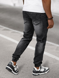 Vaqueros jogger de hombre negras OZONEE NB/MP0135N