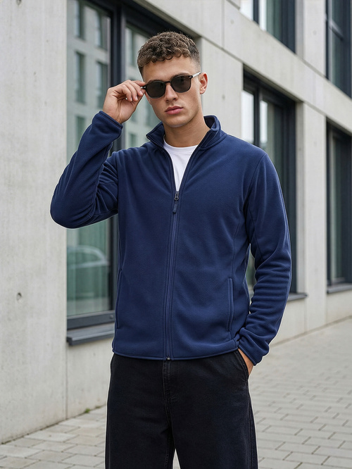 Sudadera de hombre granate OZONEE JS/HH016/25