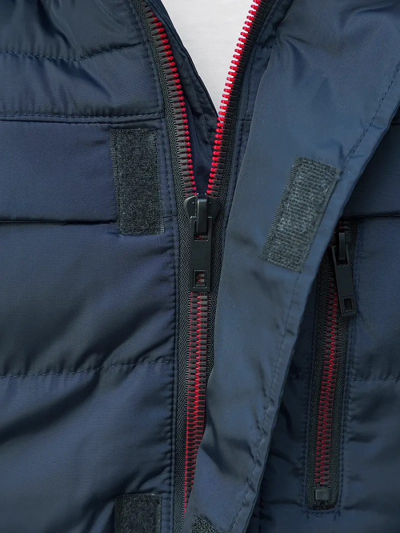 Chaqueta de hombre azul marino OZONEE JS/M806/215