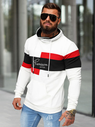 Sudadera de hombre blanca OZONEE O/B7524Z