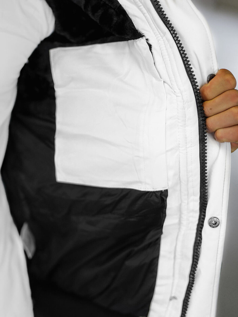 Chaqueta de hombre blanca OZONEE O/M798Z