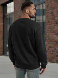 Sudadera de hombre negra OZONEE JS/65B3920/3