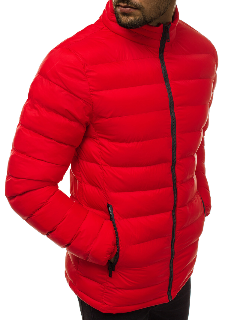 Chaqueta de hombre roja OZONEE JB/JP1111