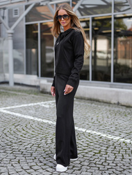 Conjunto de chándal de dos piezas negro OZONEE JS/26C8803/3