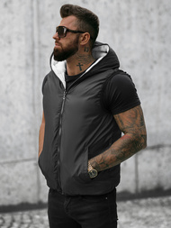 Chaleco de hombre blanca OZONEE N/7125