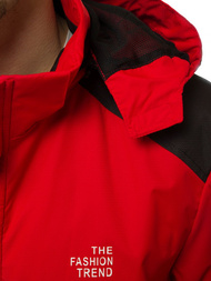 Chaqueta de hombre roja OZONEE MG/2515