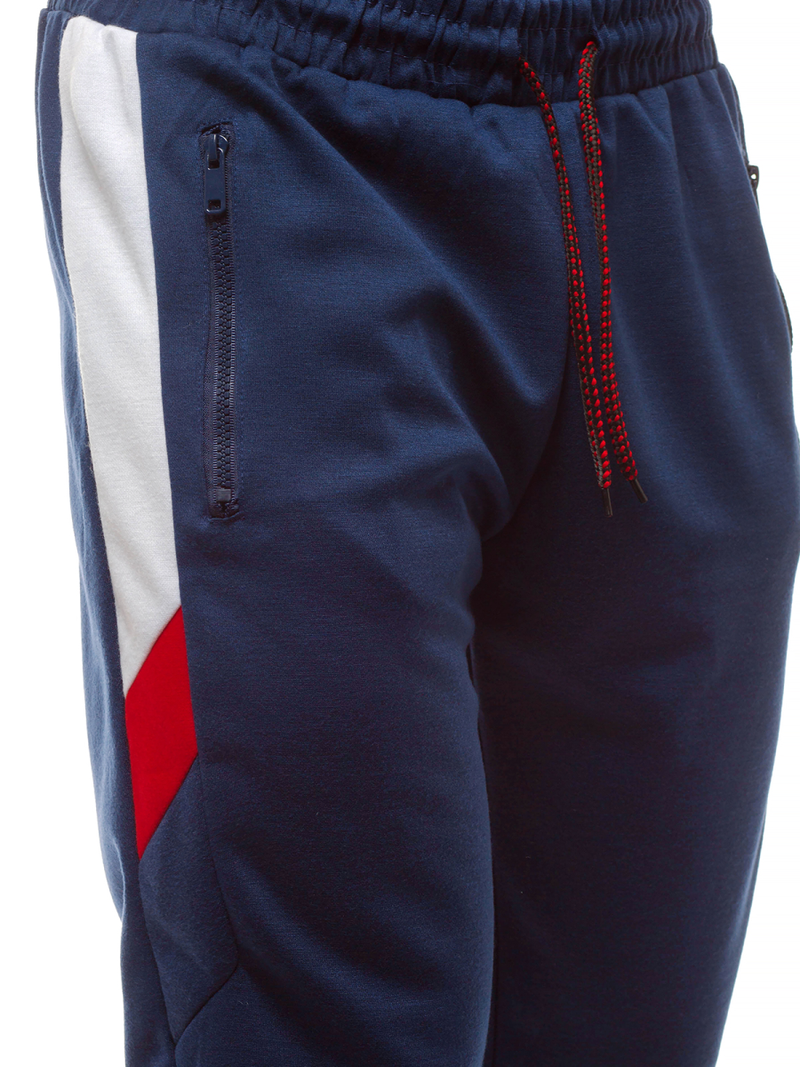 Pantalón de chándal de hombre azul marino OZONEE JS/JZ11026Z