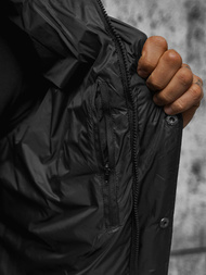 Chaqueta de hombre negra OZONEE JS/5M3102/392