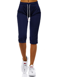 Pantalón de chándal para mujer azul marino OZONEE JS/1021/C4