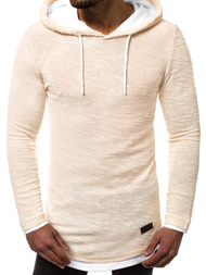 Sudadera de hombre beige OZONEE O/1252