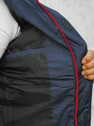 Chaqueta de hombre azul marino OZONEE JS/M806/215