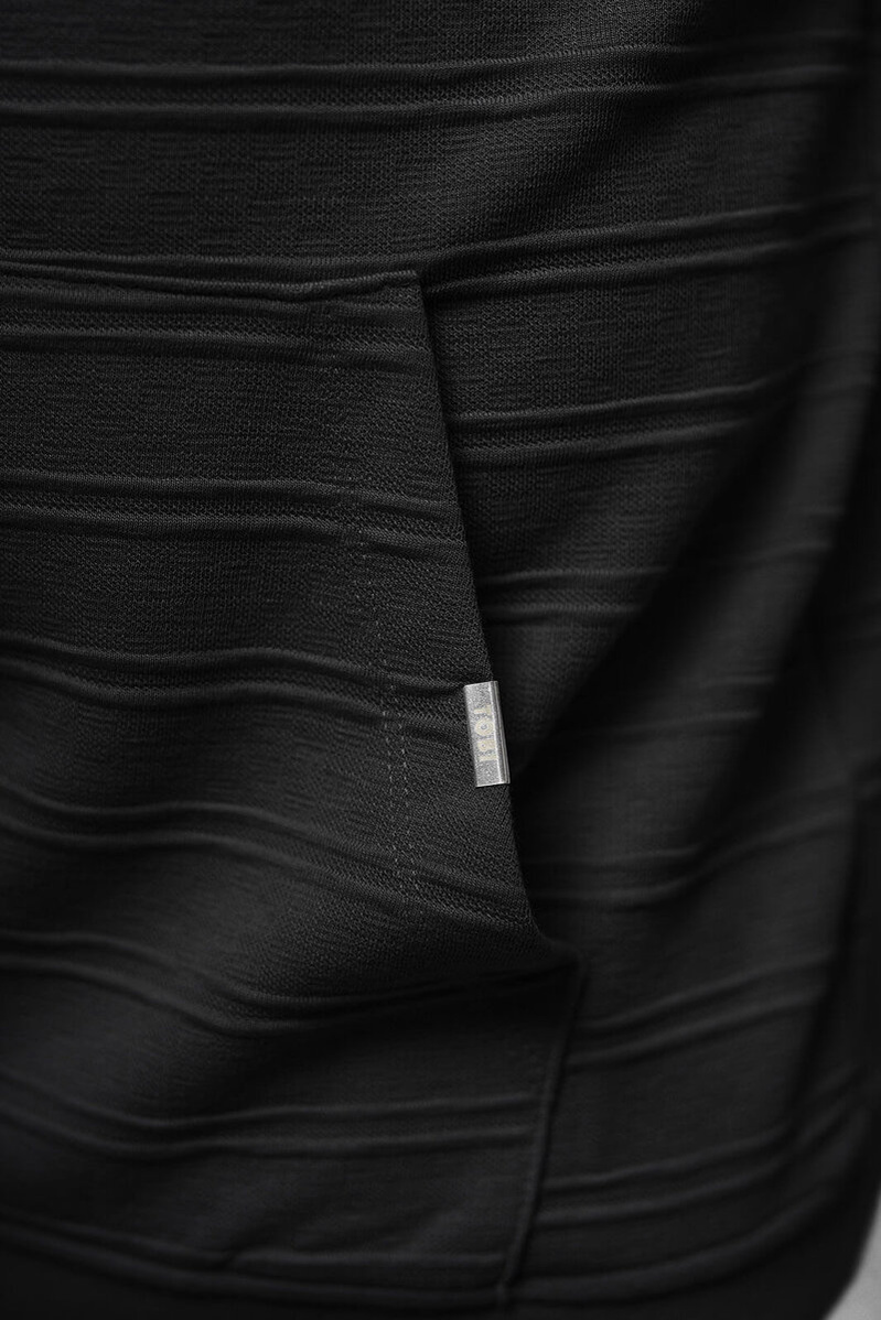 Sudadera de hombre negra OZONEE O/TB2272