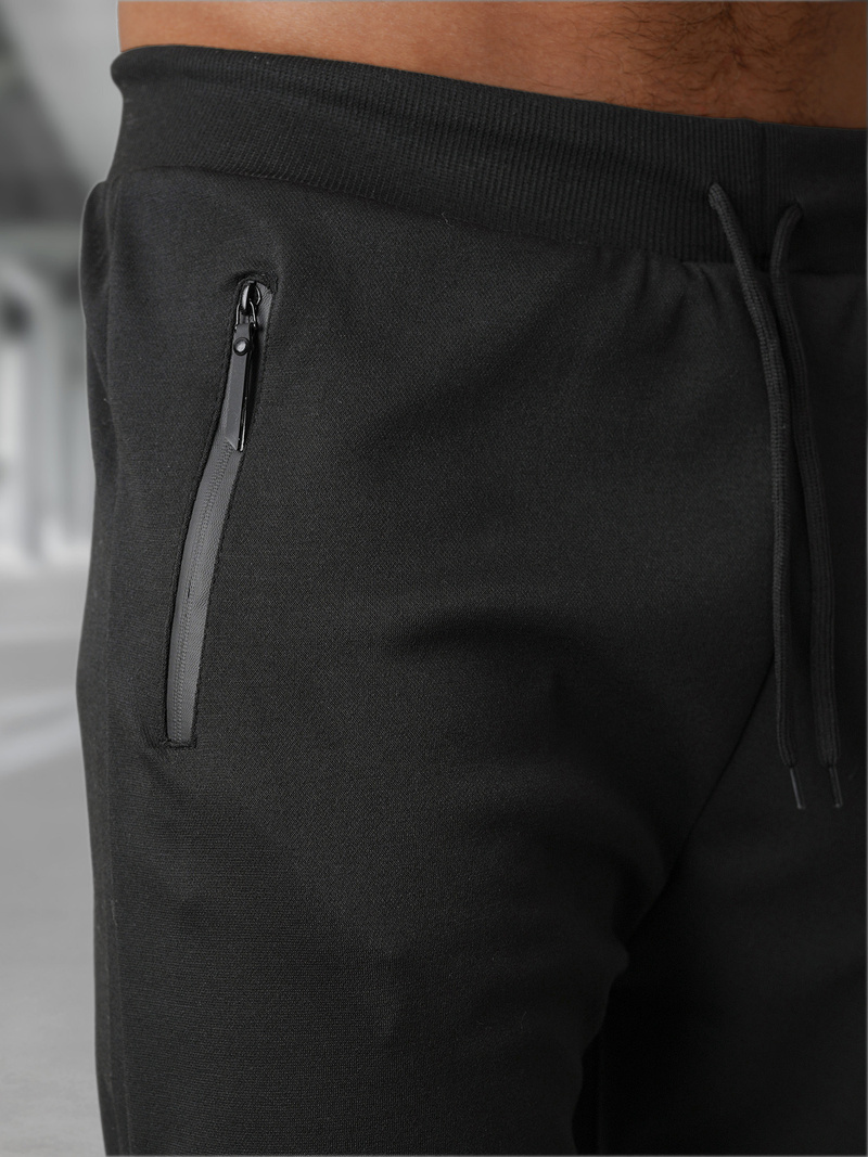 Pantalón de chándal de hombre negras OZONEE JS/15K1835/3