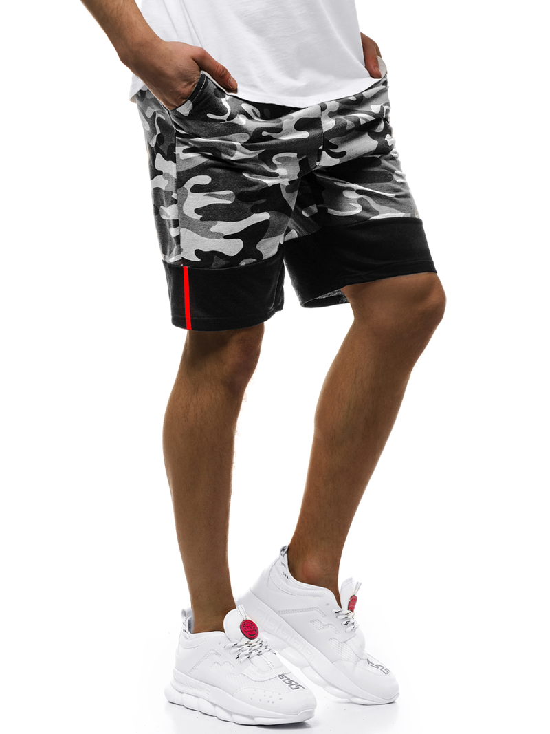 Pantalón corto de hombre gris JS/KK300158