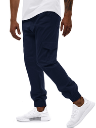 Pantalón jogger de hombre granate-oscuro OZONEE A/404