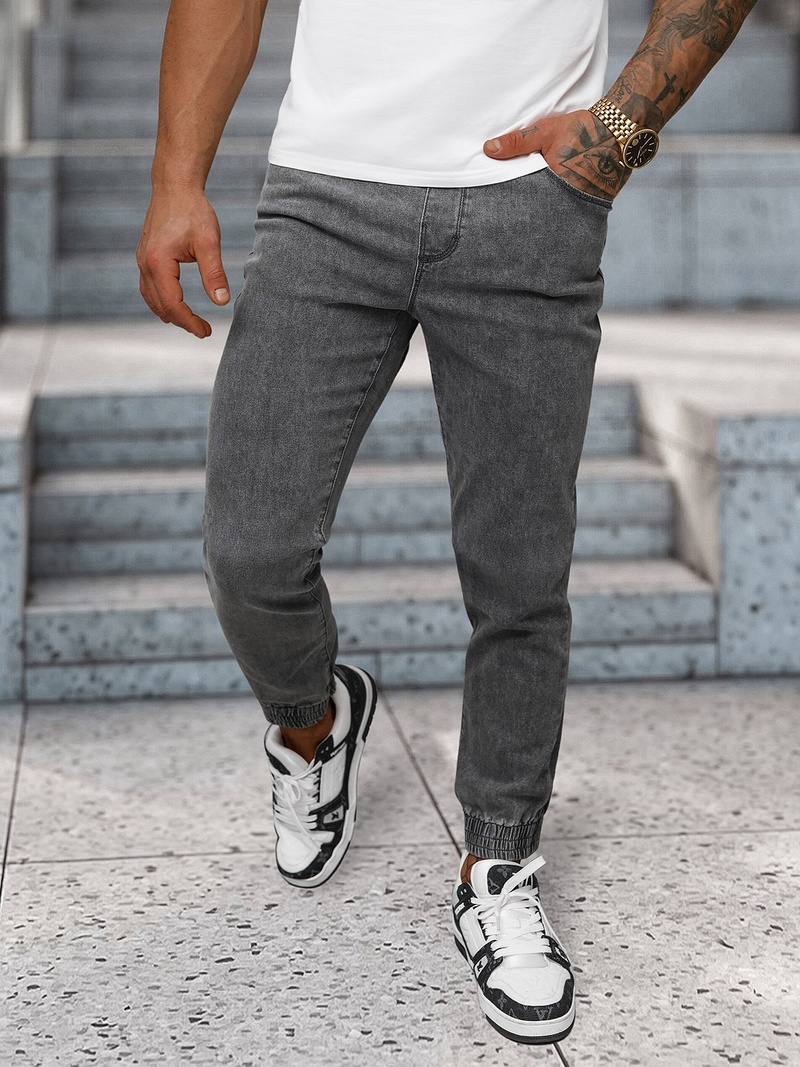 Pantalón jogger de hombre gris OZONEE NB/MP0272GC