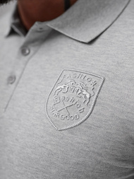 Polo de hombre gris OZONEE NB/MT3142