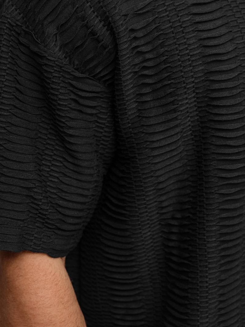 Camiseta de hombre negras OZONEE O/B1149