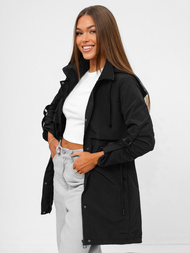 Chaqueta de mujer en negra OZONEE JS/16M9235/392