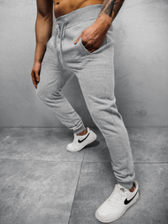Pantalón de chándal de hombre gris OZONEE JS/XW01Z