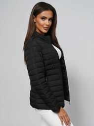 Chaqueta de mujer negra OZONEE JS/16M9109/392
