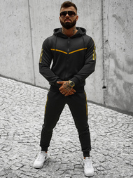 Chándal de hombre negro OZONEE JS/C8117