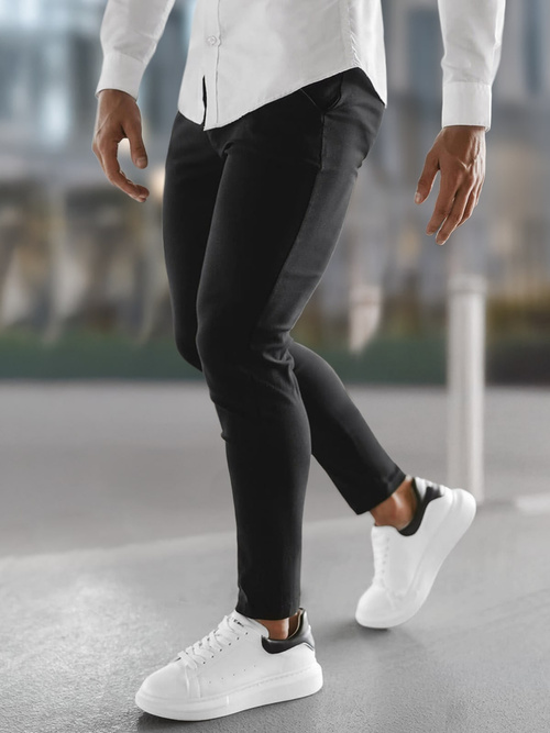 Pantalón de hombre negras OZONEE O/P4049Z