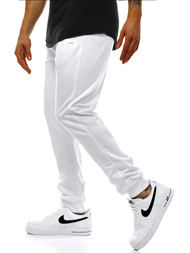 Pantalón de chándal de hombre blancos OZONEE JS/JZ11001