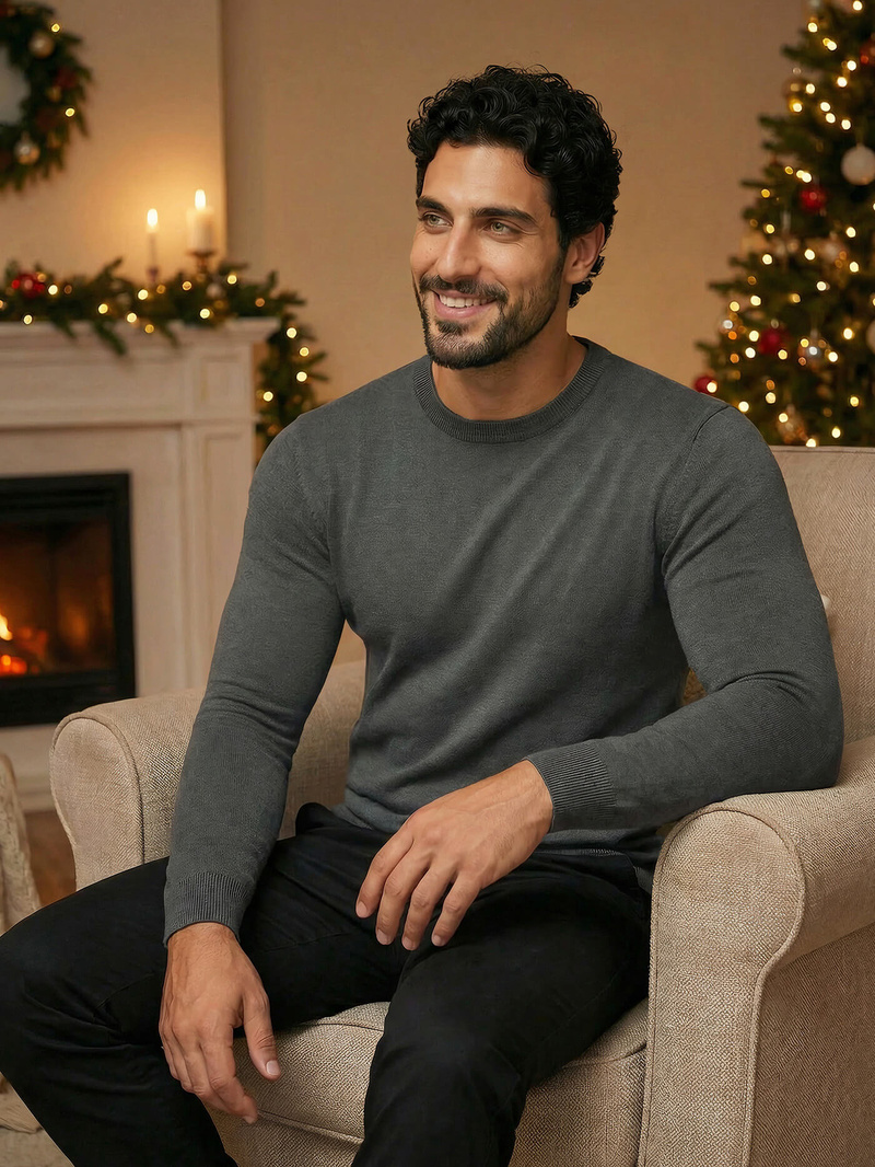 Jersey de hombre grafito OZONEE NB/MMB602/3Z