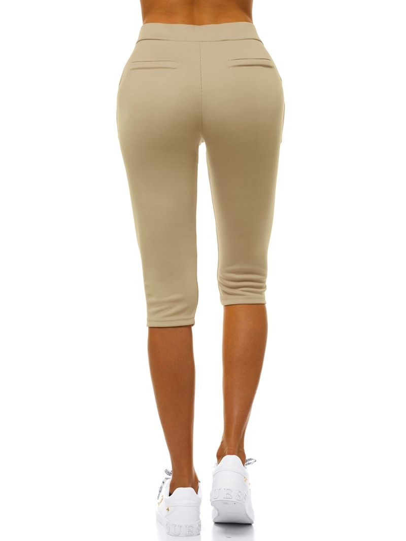 Leggings para mujer beige OZONEE JS/1027/A8