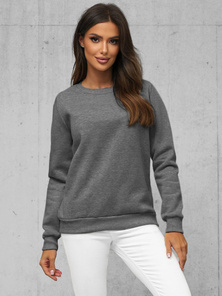 Sudadera de mujer grafito OZONEE JS/W01Z