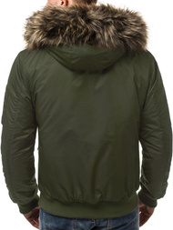 Chaqueta de hombre verde OZONEE O/99122