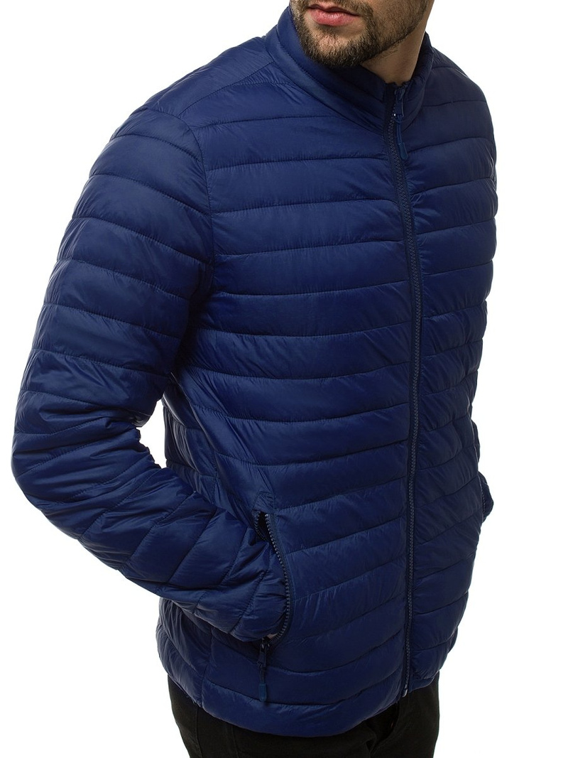Chaqueta de hombre azul marino OZONEE JS/LY33