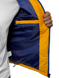 Chaleco de hombre amarilla OZONEE N/6102Z