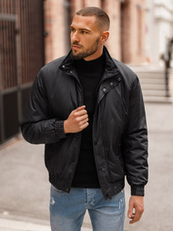 Chaqueta de hombre negra OZONEE JS/5M3102/392Z