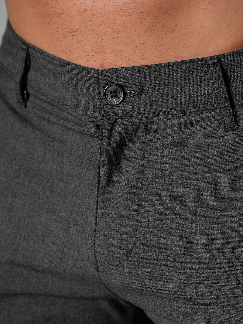 Pantalones cortos chinos de hombre grafito OZONEE DJ/4400Z