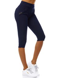 Leggings para mujer azul marino OZONEE JS/1041/B4
