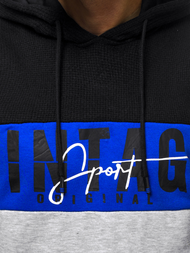 Sudadera de hombre amarillo negra OZONEE JS/KS1911Z